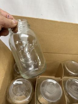 10 Pack Quart Mason Jars