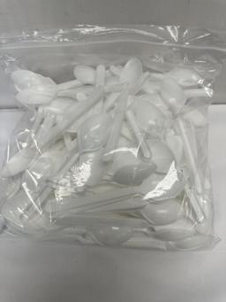 Approx 200 Plastic Spoons