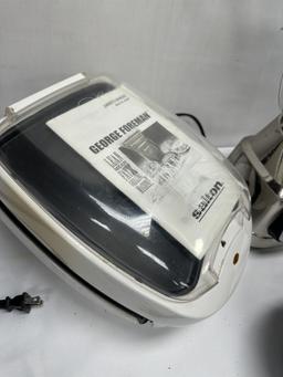 Box Lot/Electric Appliances/Geroge Forman, Blender, ETC