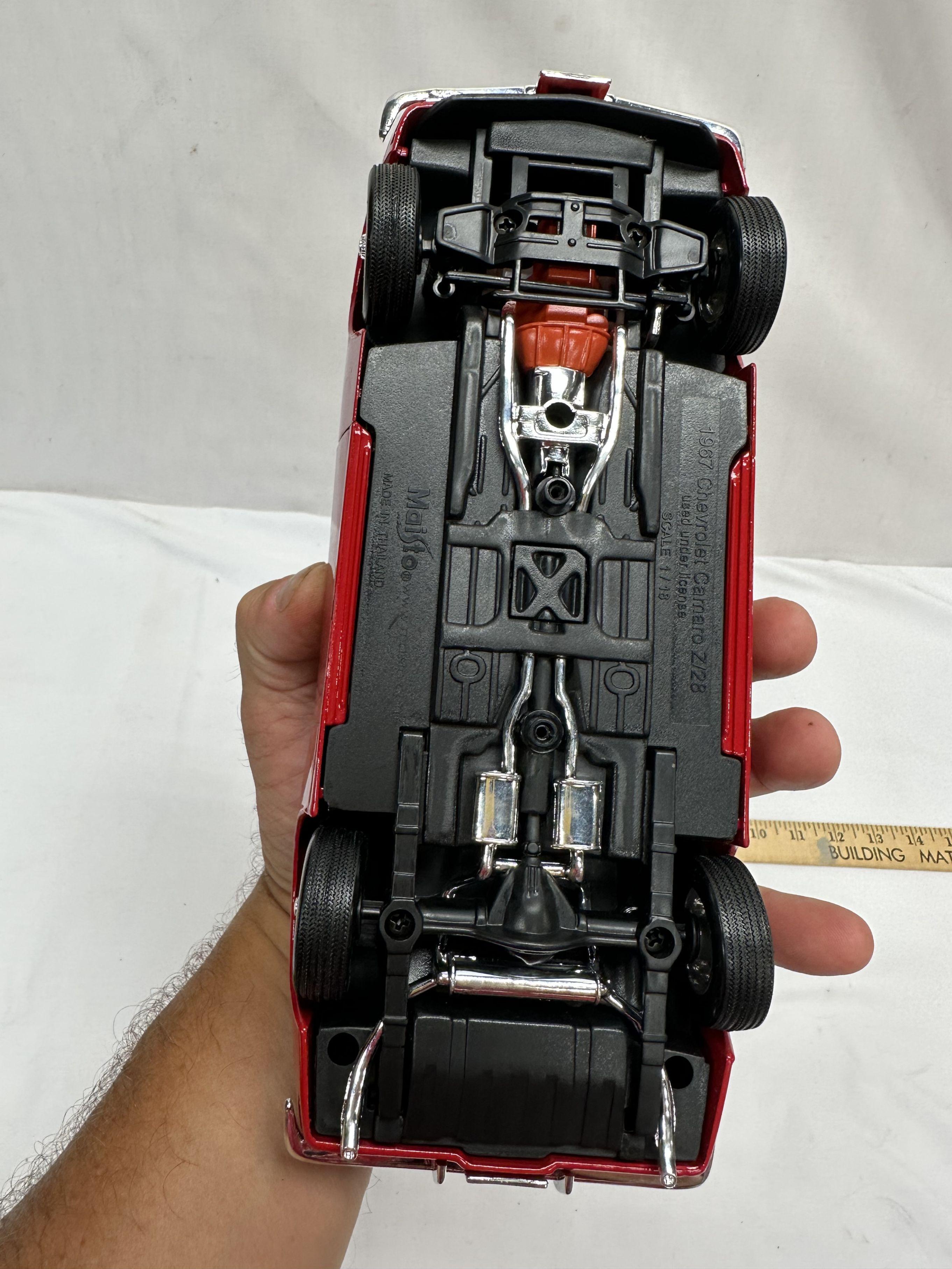 MAISTO 1/18 Scale 1967 Chevrolet Camaro Z/28 Die Cast