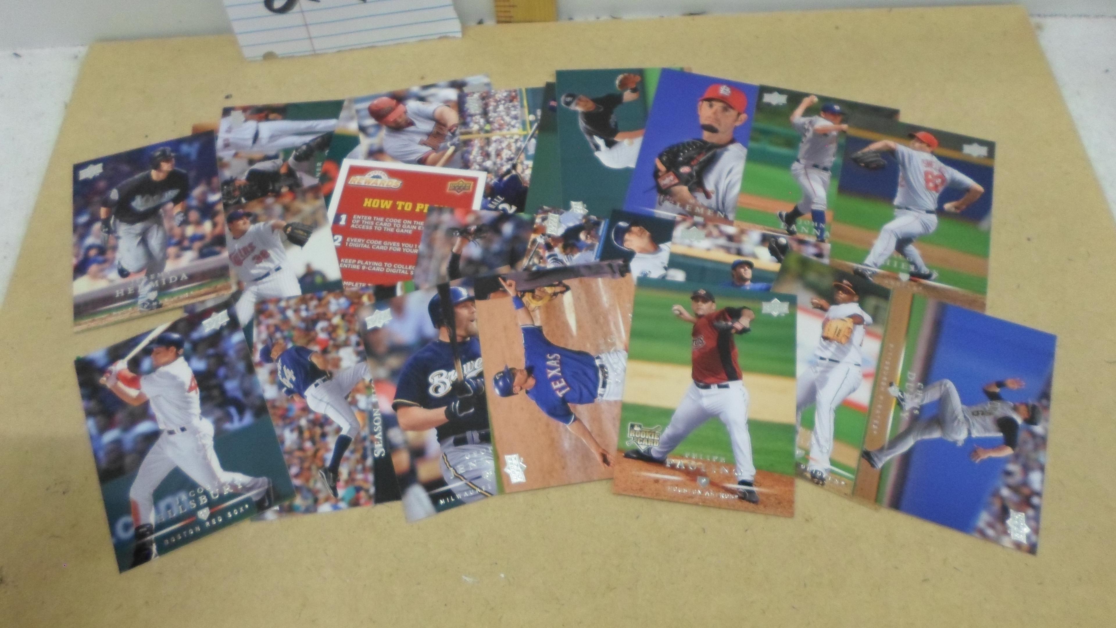baseball cards, upper deck special series cards mint
