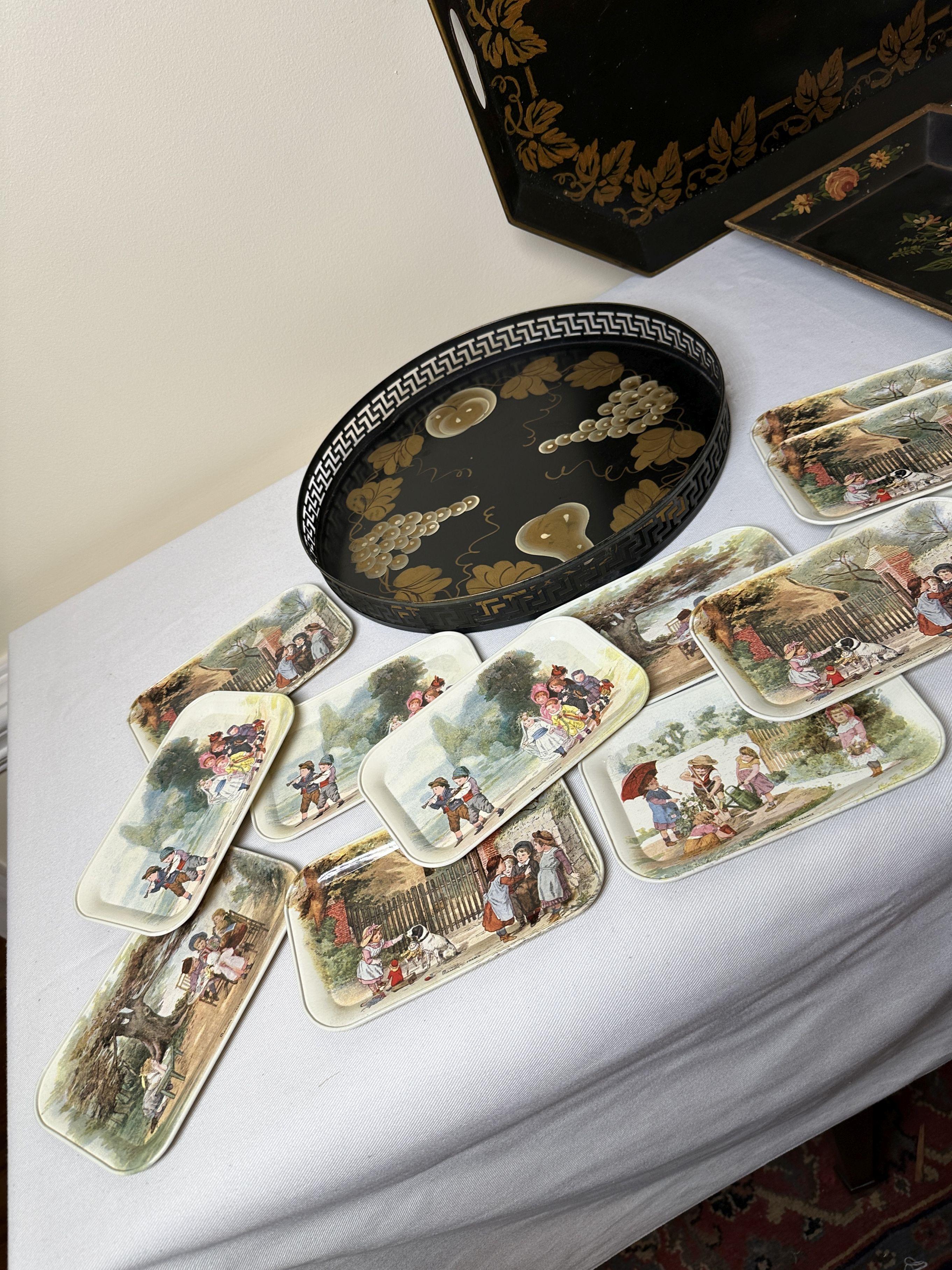 Box Lot/Serving Trays, ETC