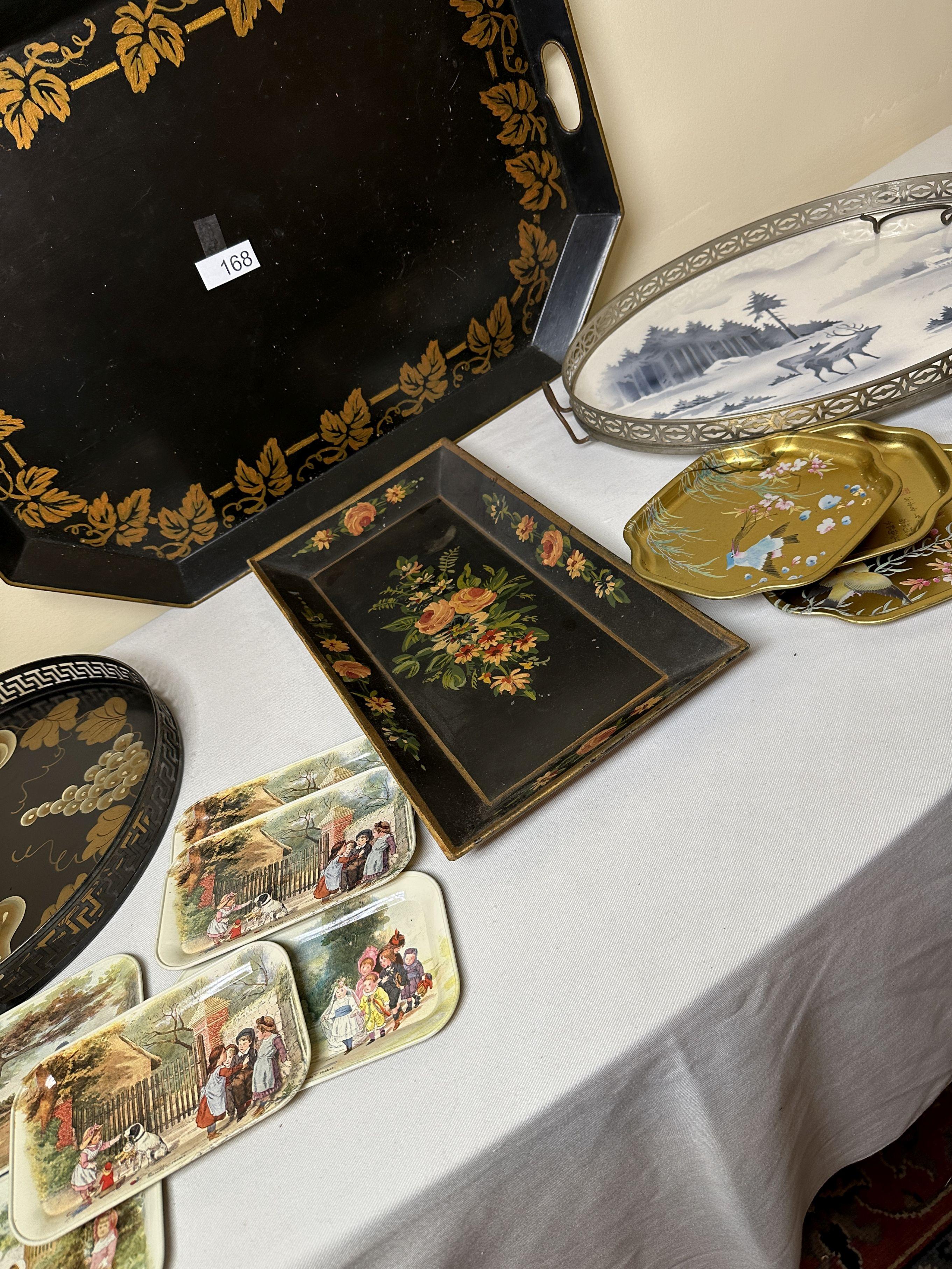 Box Lot/Serving Trays, ETC