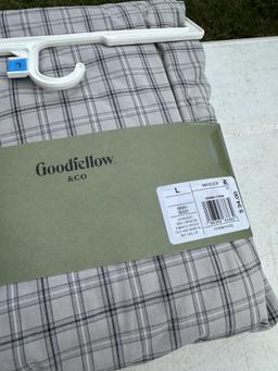 (3) Pajama Sets (St John Bay, Goodfellow & CO)(Size L & XL)