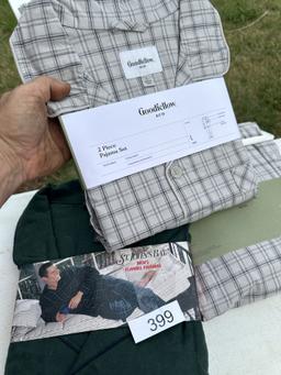 (3) Pajama Sets (St John Bay, Goodfellow & CO)(Size L & XL)