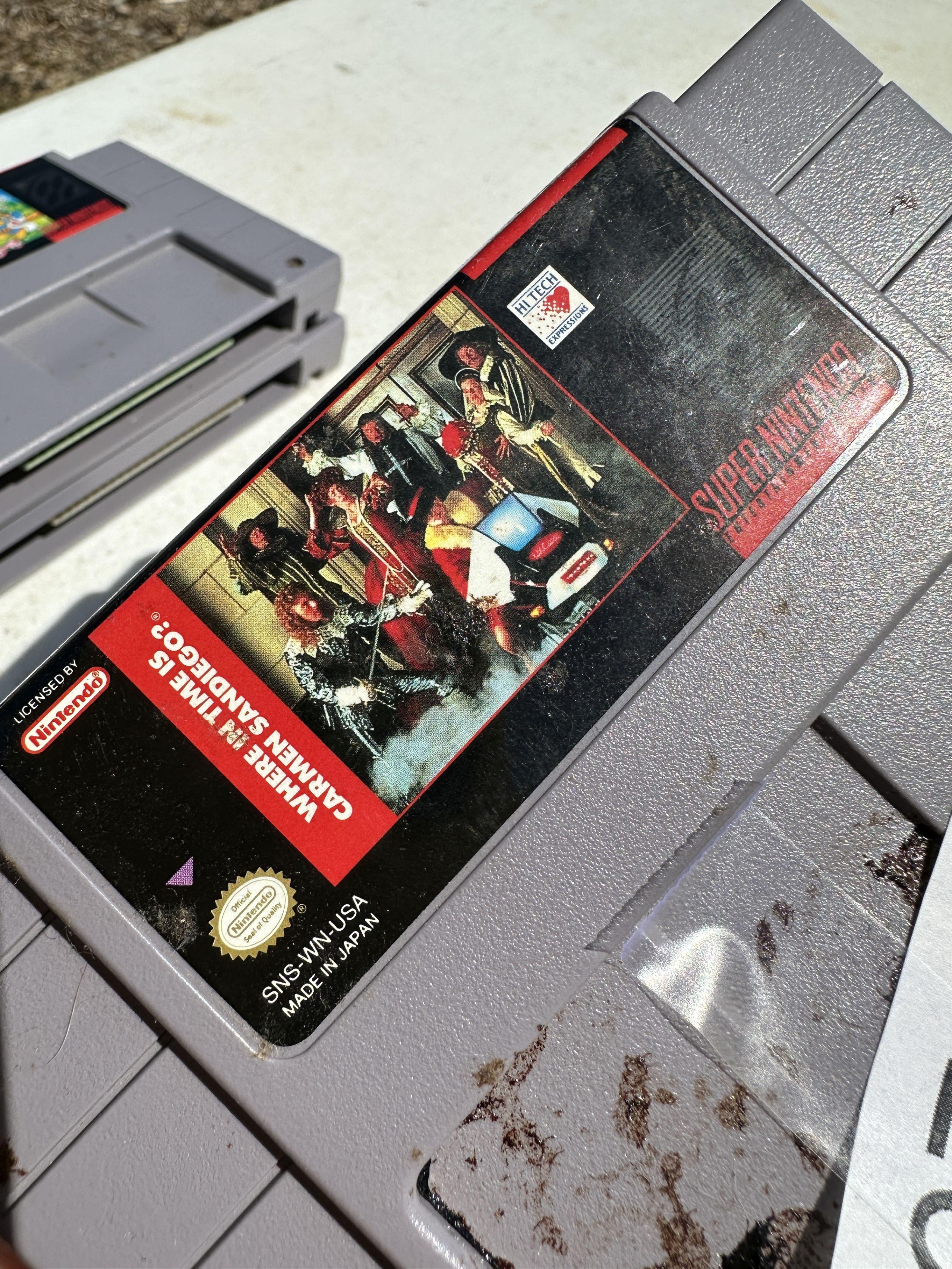 (3) Super Nintendo Entertainment System Games