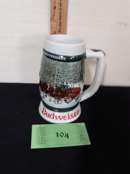 Budweiser 50th Clydesdales Anniversary Stein