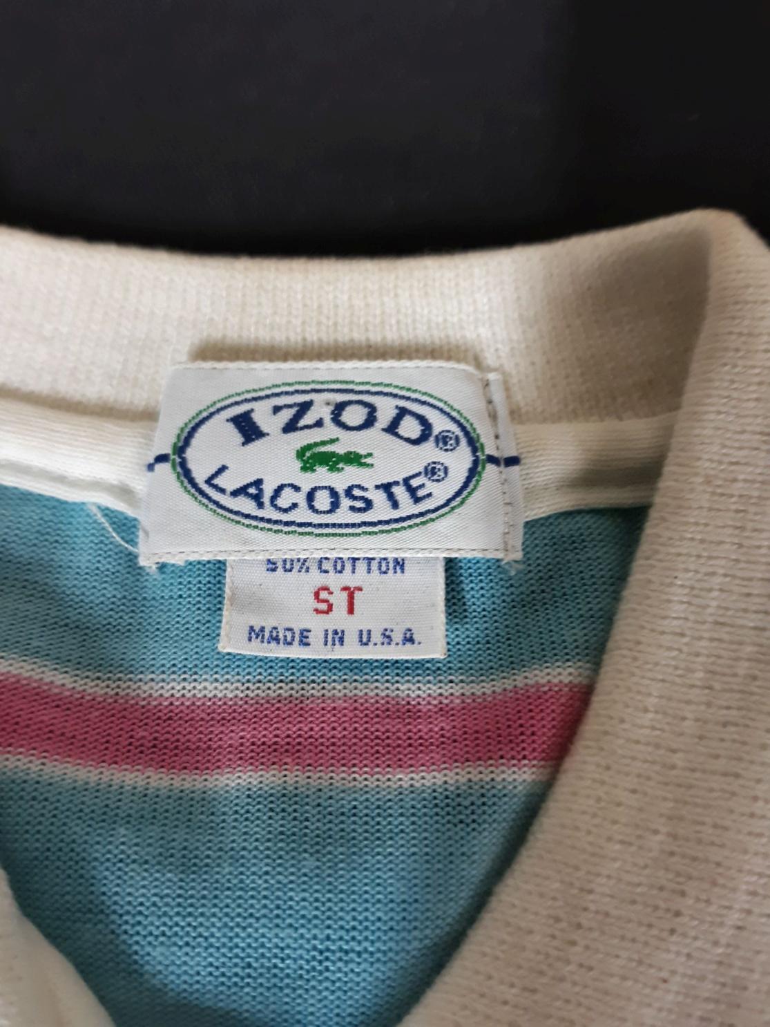 Polo Shirts, Izod Lacoste, Le Tigres