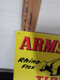 Metal Sign Armstrong Tires