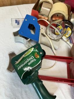 Box Lot/Tape Dispensers, Tape, ETC