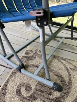 Nice Blue Rocking Chair (Local Pick Up Only)