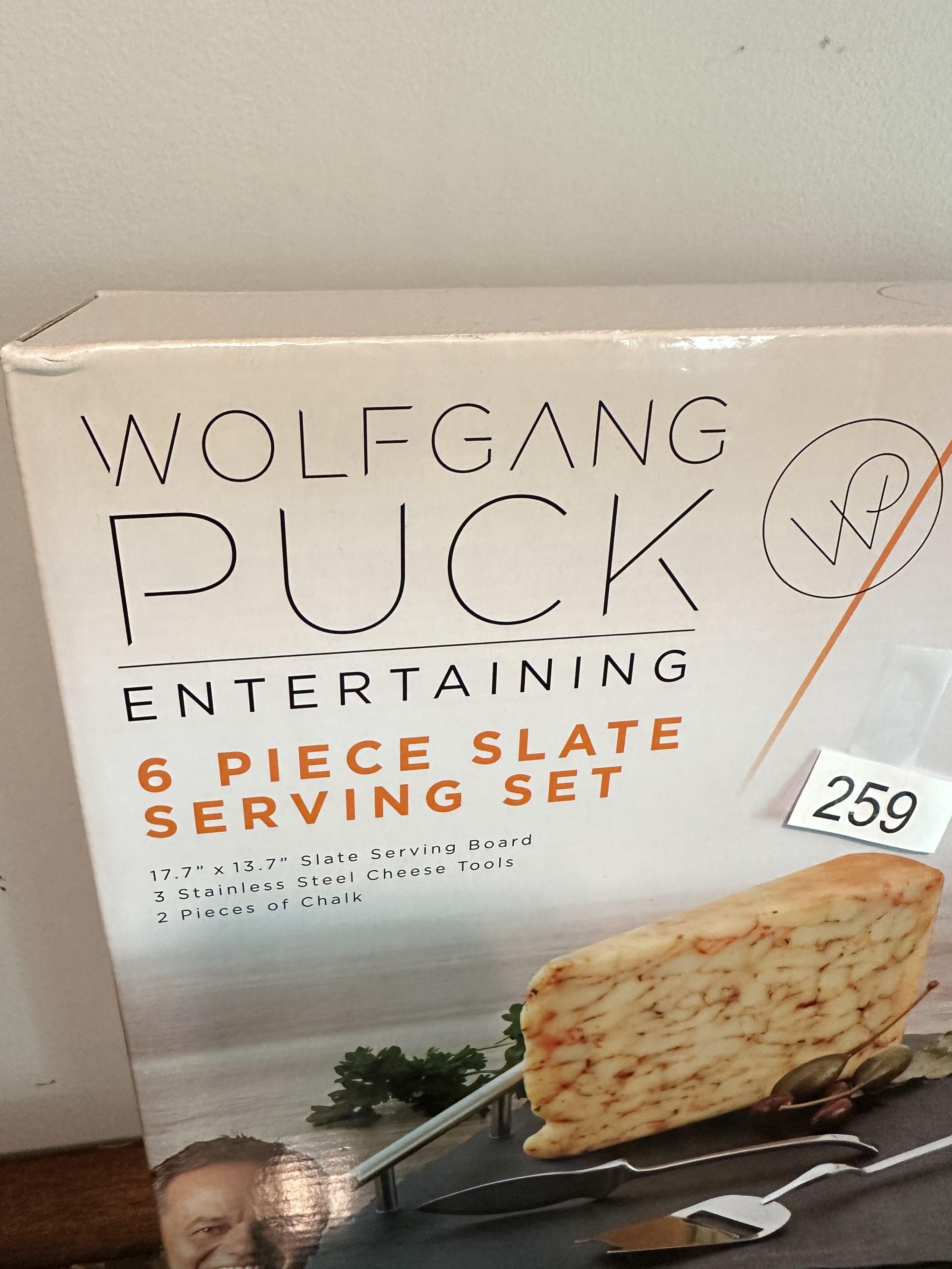 Wolfgang Puck Entertaining 6 Piece Slate Serving Set