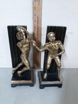 Vintage Football Bookends