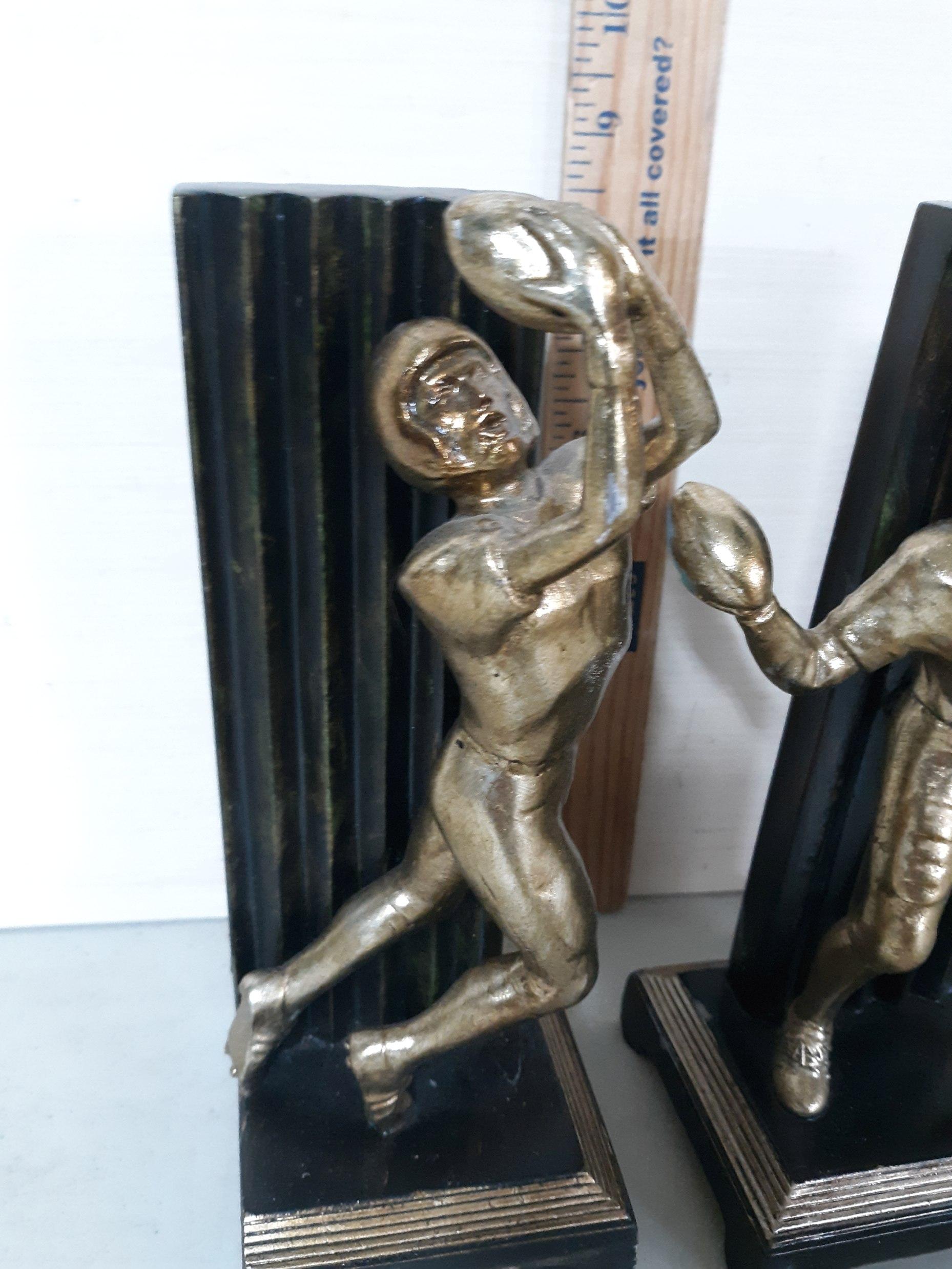 Vintage Football Bookends