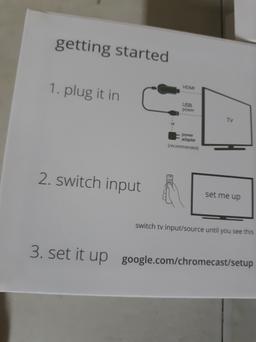 Chromecast for TV