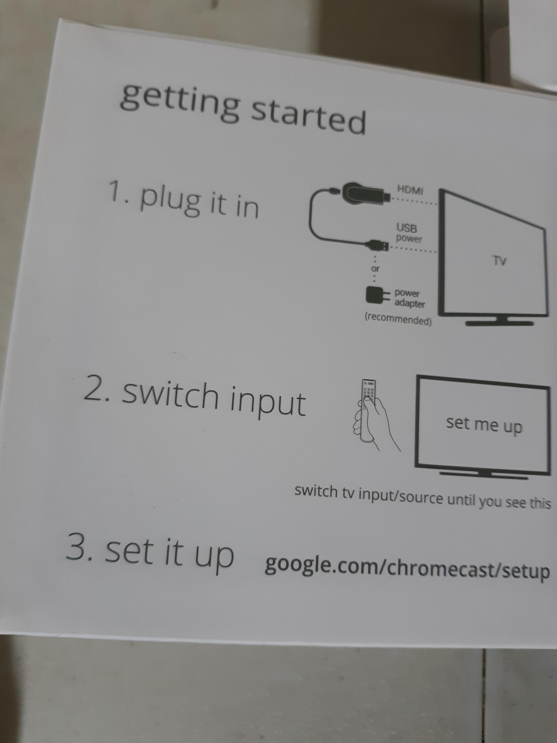 Chromecast for TV