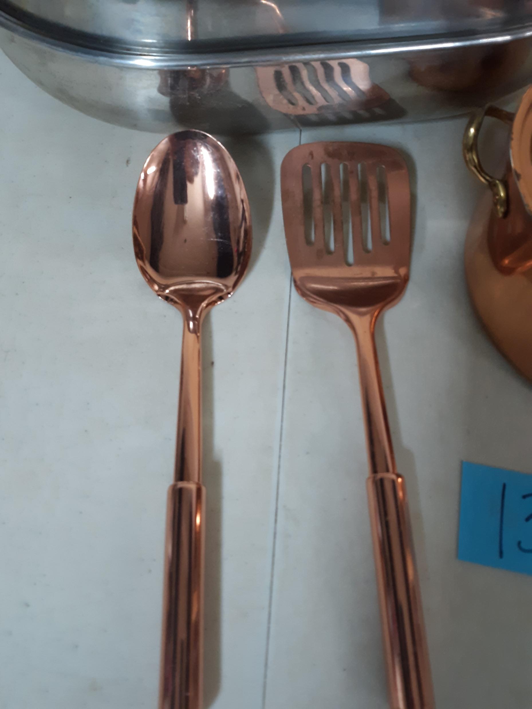 Copper Pot w/id, Copper utensils, Dutch Oven