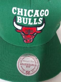 Chicago Bulls Green Adjustable Fit Hat