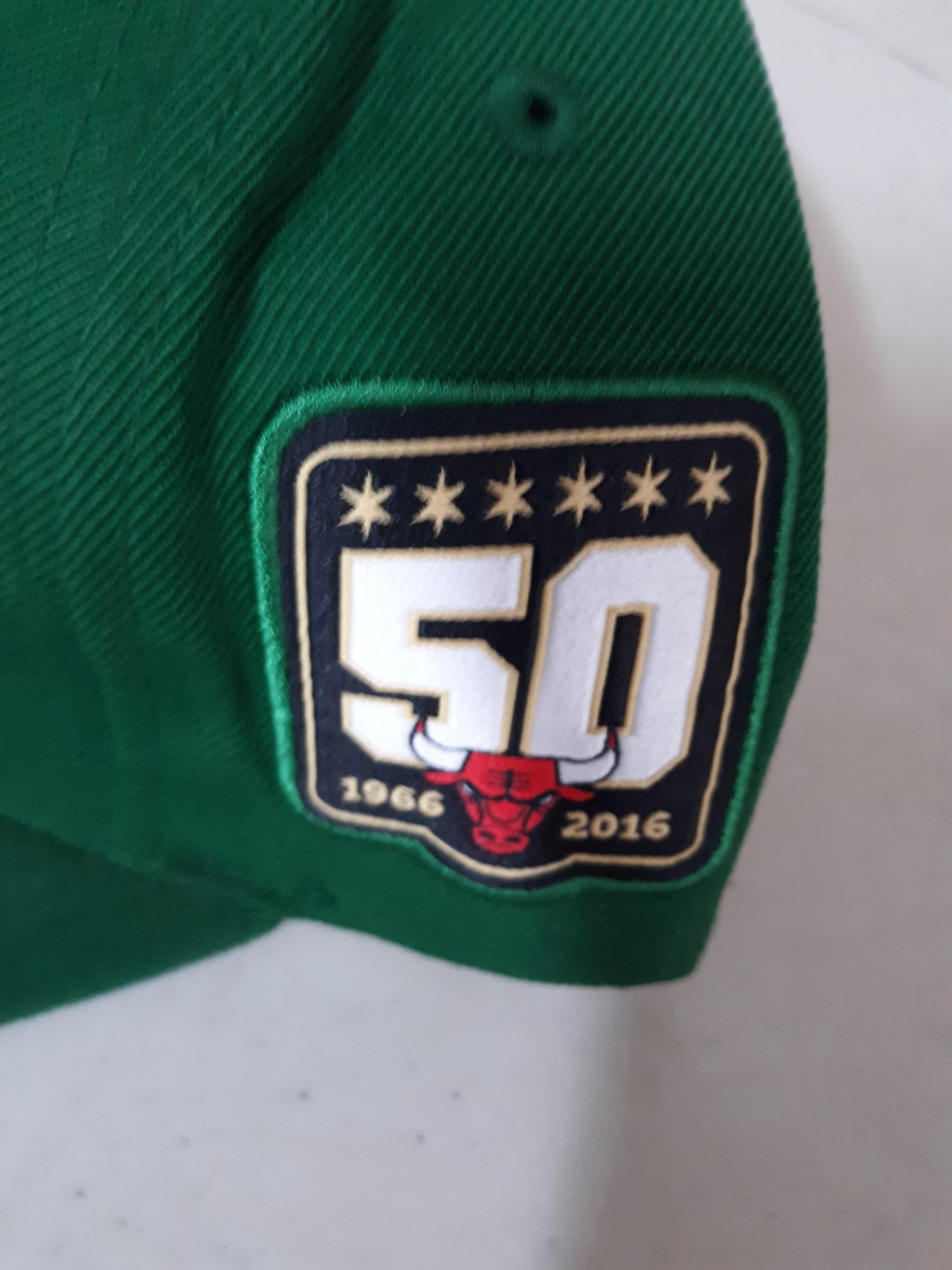 Chicago Bulls Green Adjustable Fit Hat