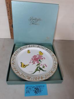 Lenox Butterflies & Flowers Plate