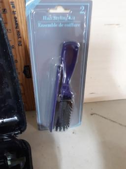 Blowdryer, Clipper Set, Brush Set, Shampoo