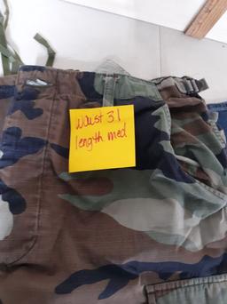 Camo Pants 31 Med, Hollister Jeans 36/34