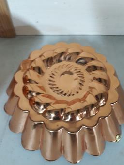 Copper Mixing Bowl and Mold