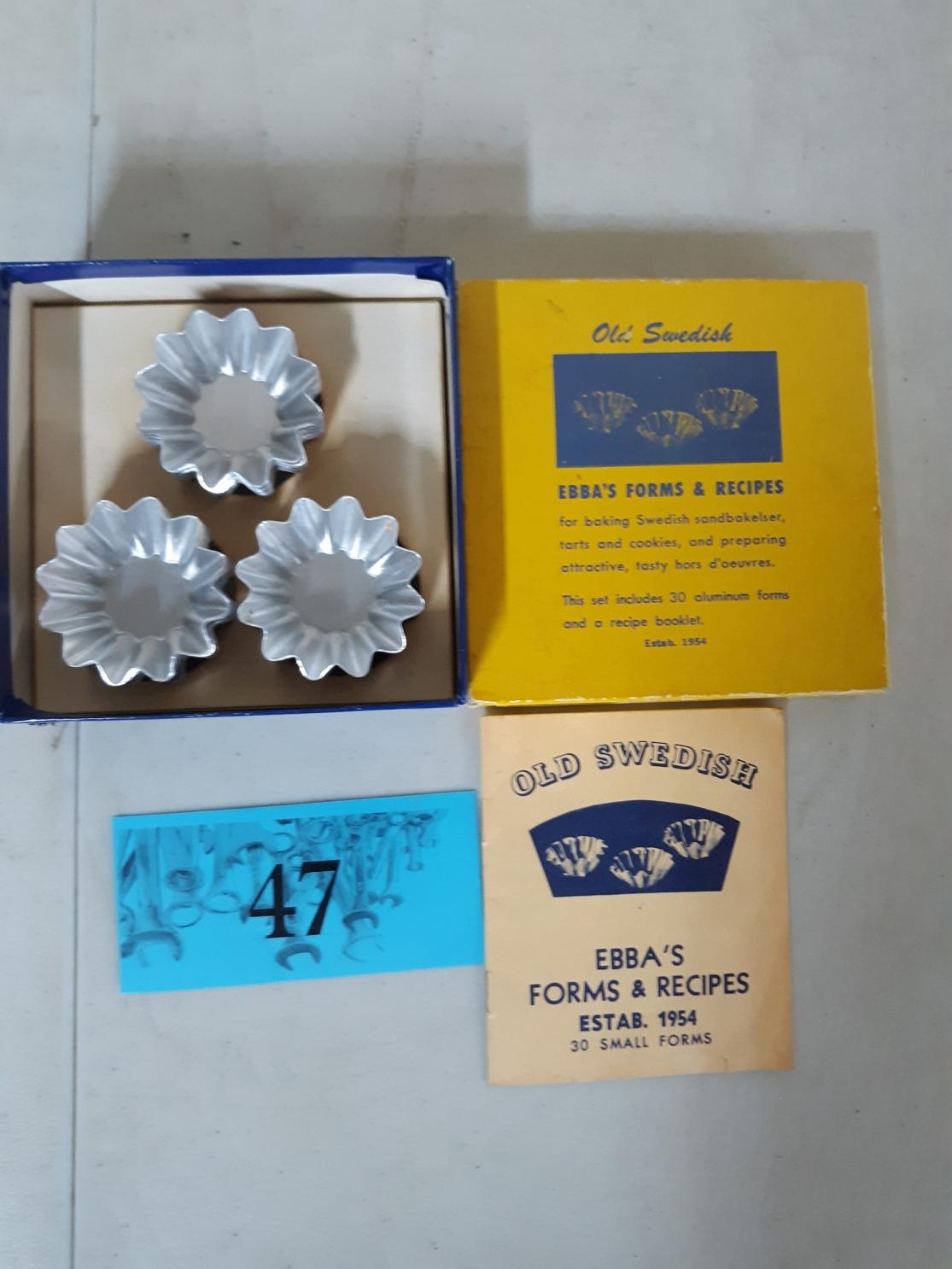 Vintage Ebba's Forms & Recipes