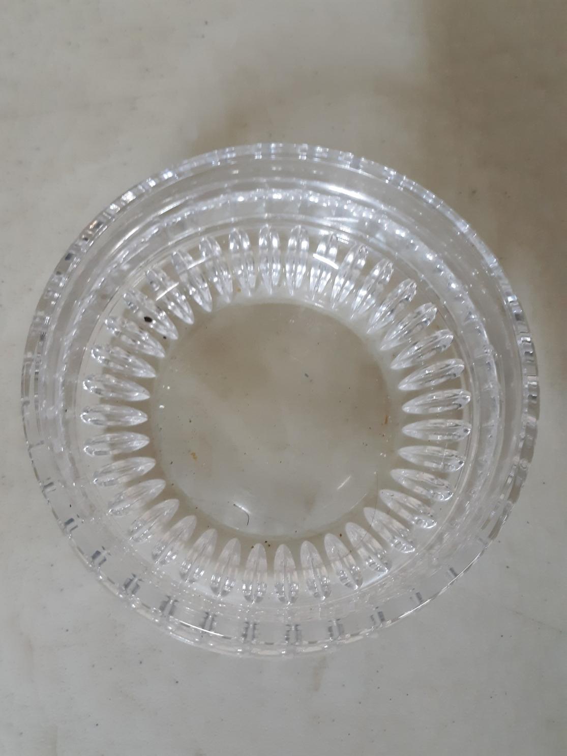 Clear Glass Lot, Serving dishes, top