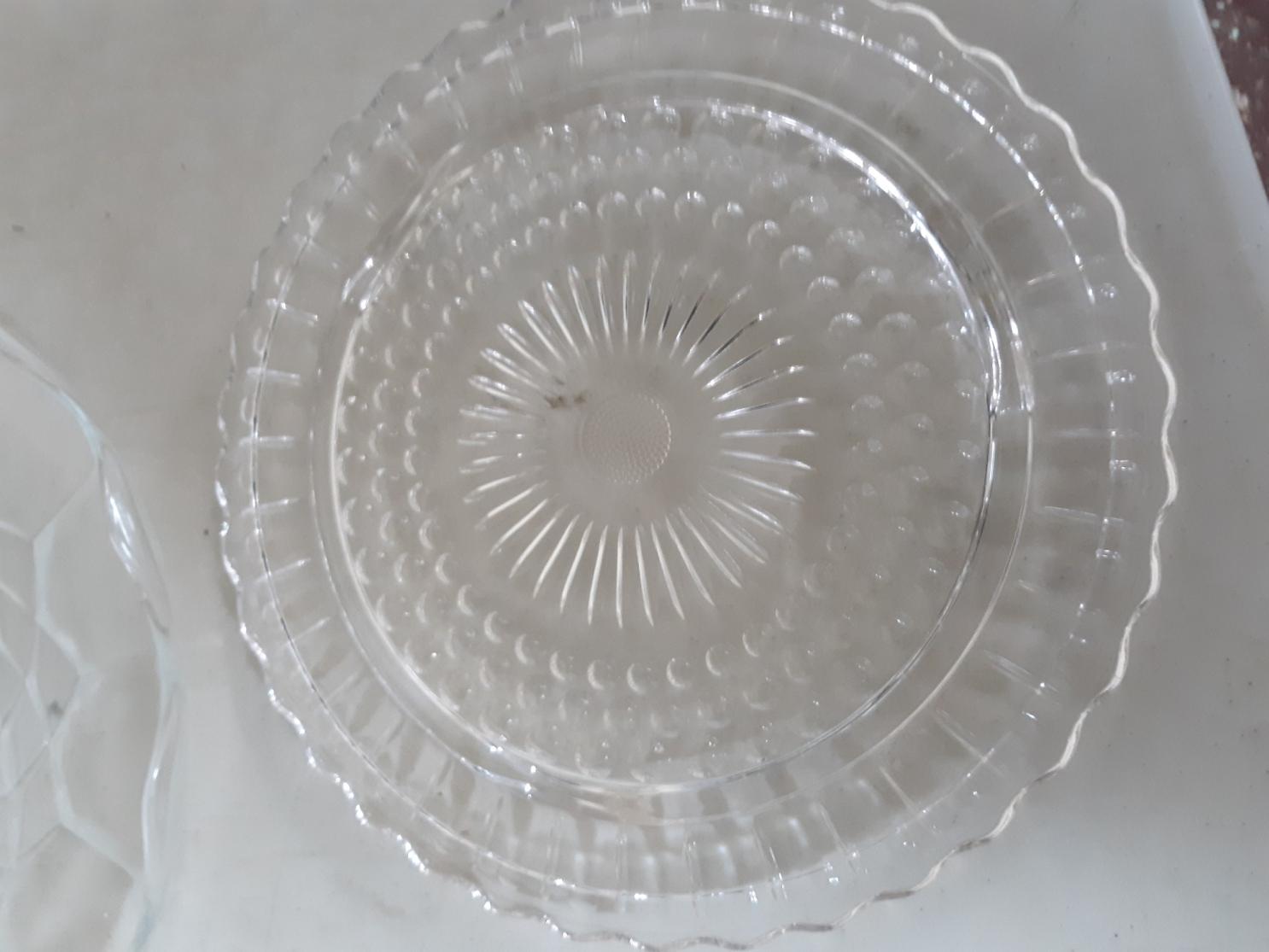 Clear Glass Platter Lot