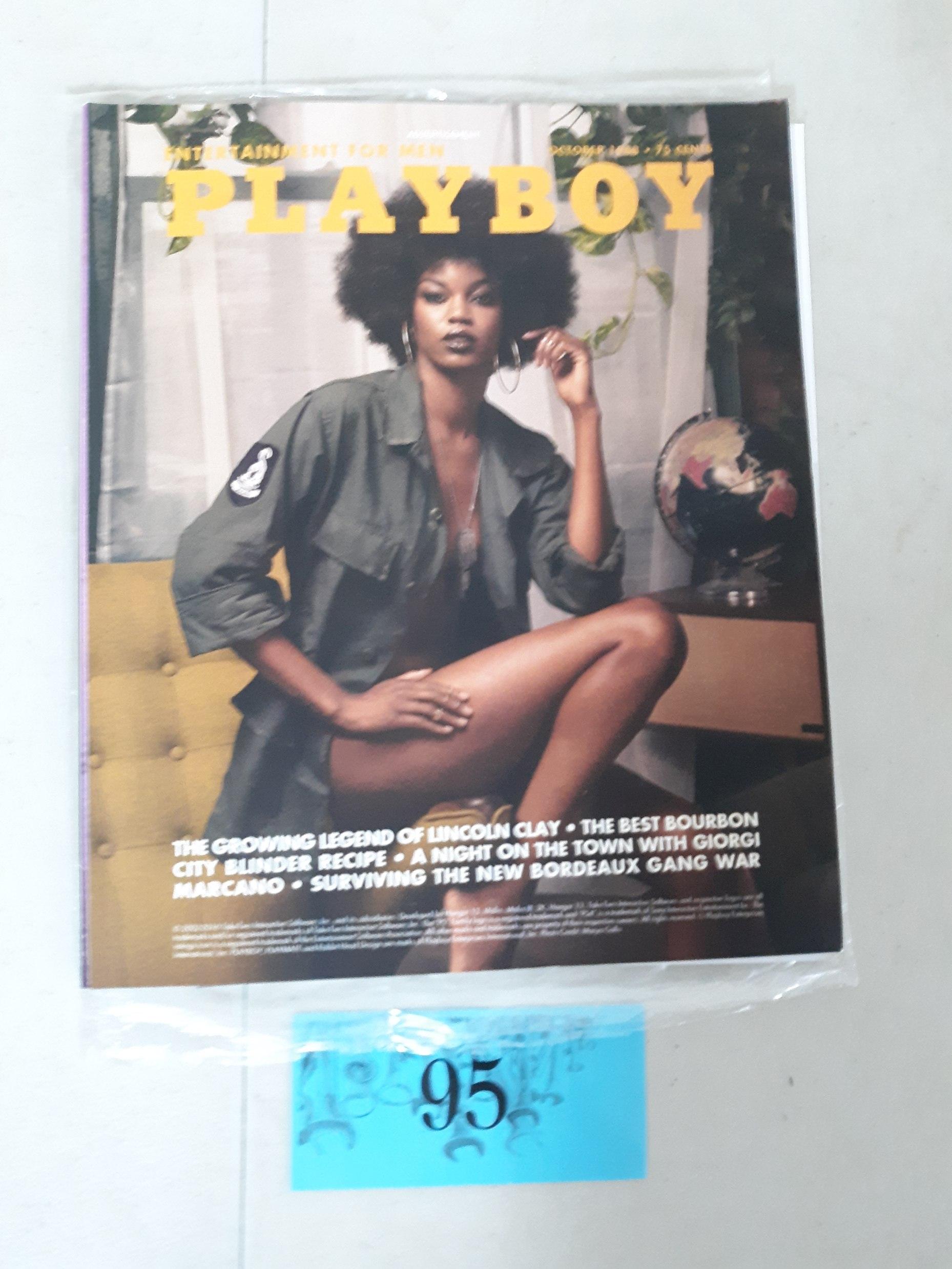 Playboy Magazine, Oct 1968 Replica Cover