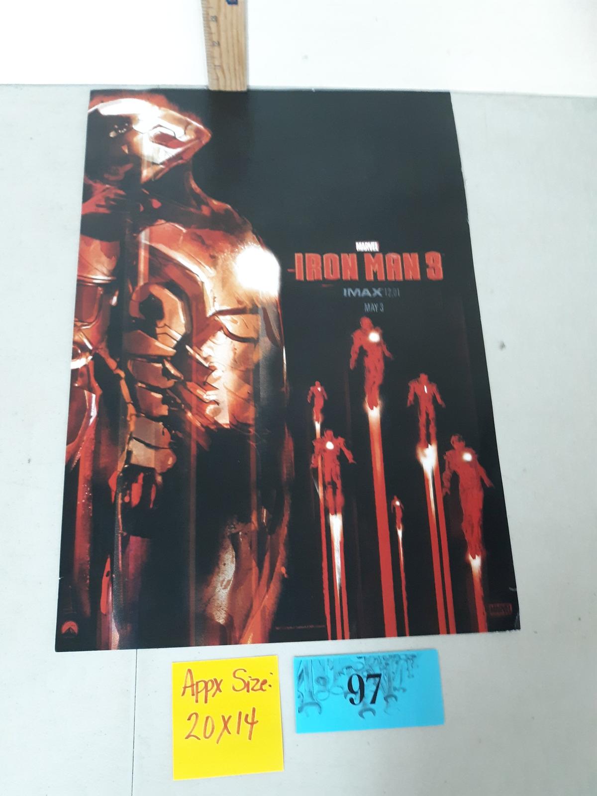 IMAX Movie Poster Iron Man 3