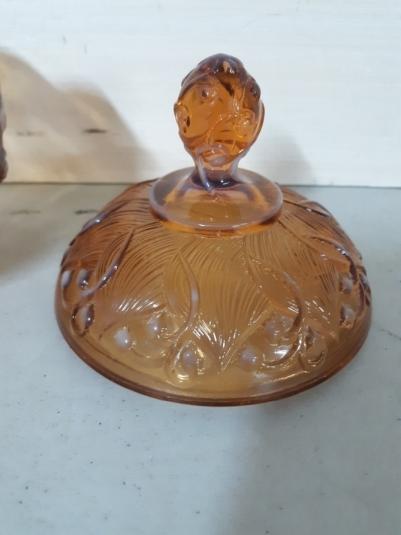 Fenton Opalescent Candy Dish