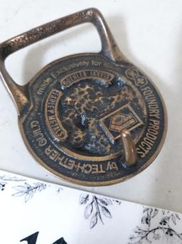 Vintage Tech Ether Guild Belt Buckle