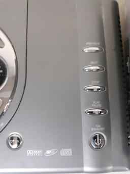 Durabrand DVD Player, CD Clock Radio