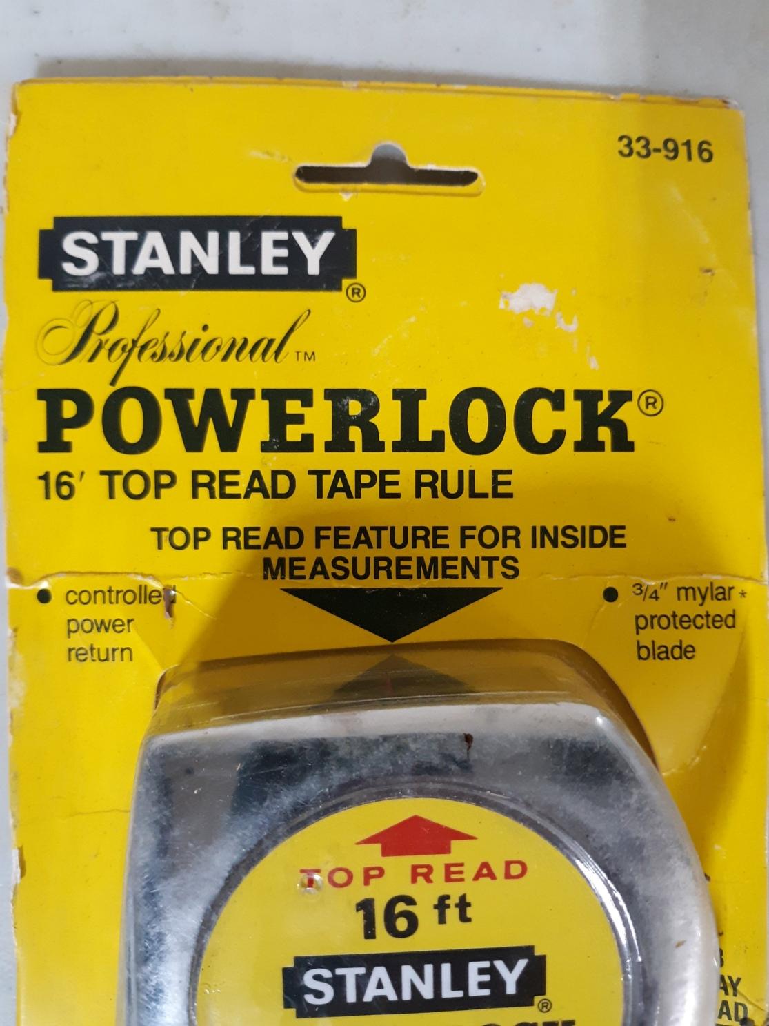 Stanley Power Lock 16" Tape Measure