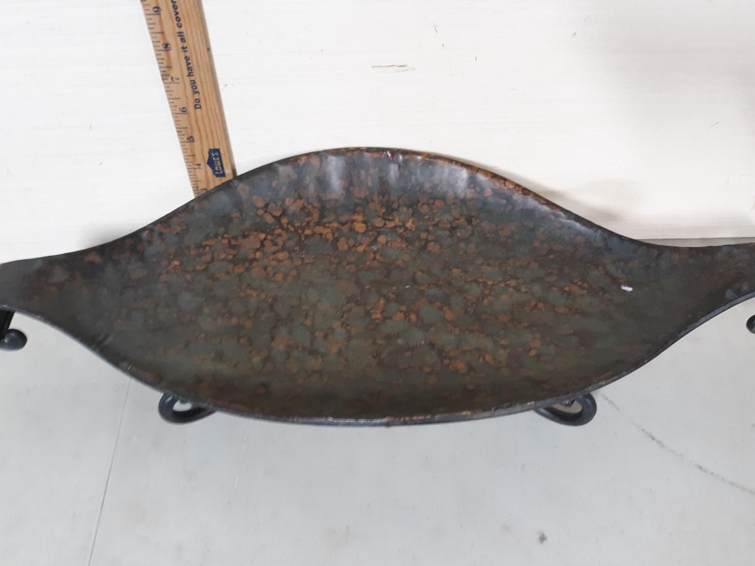 Decorative Metal Lot, Candle Holders, Tray