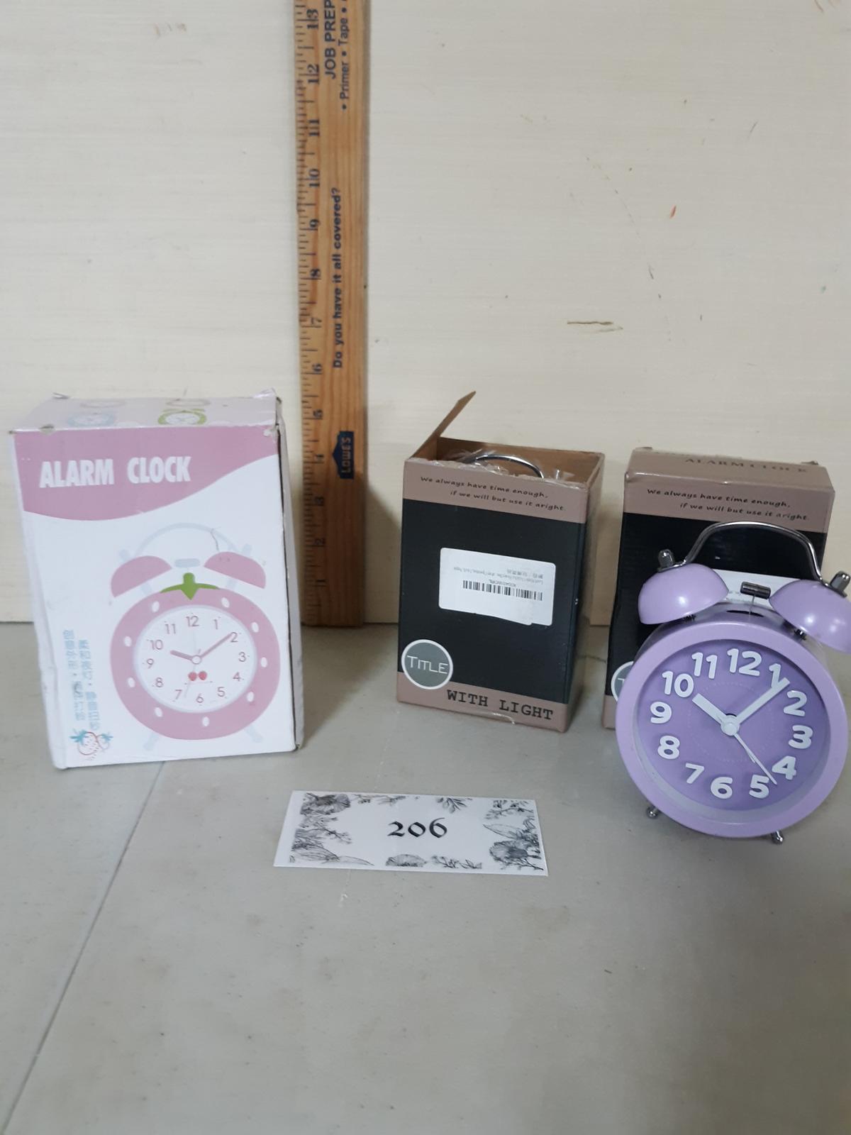 Alarm Clock Lot