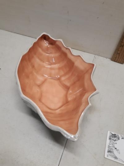 Shell Dish, Bee Vase