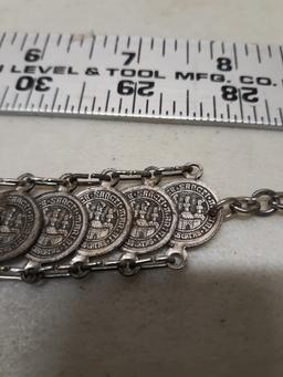 Foreign Fashion Coin Bracelet