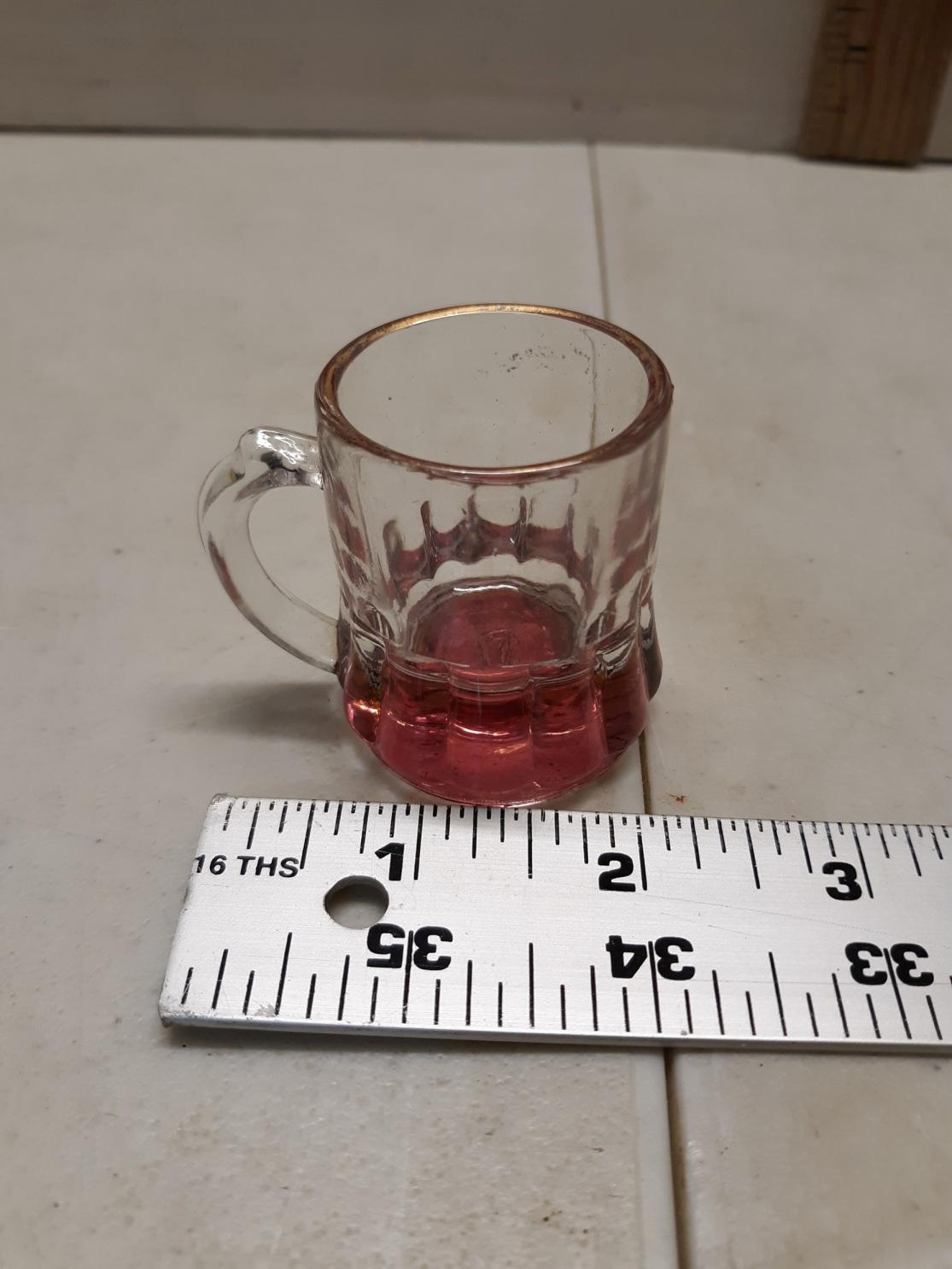 Misc. Lot, Pear, Federal Mini Mug, Cat Trinket Box, Creamer