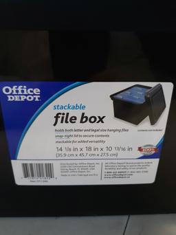 Office Depot File Box