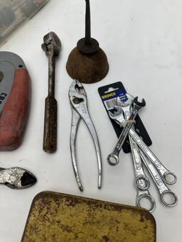 Box Lot/Misc Tools, Tap & Die Set, ETC