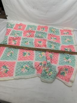 Nice Handmade Afghan Blanket