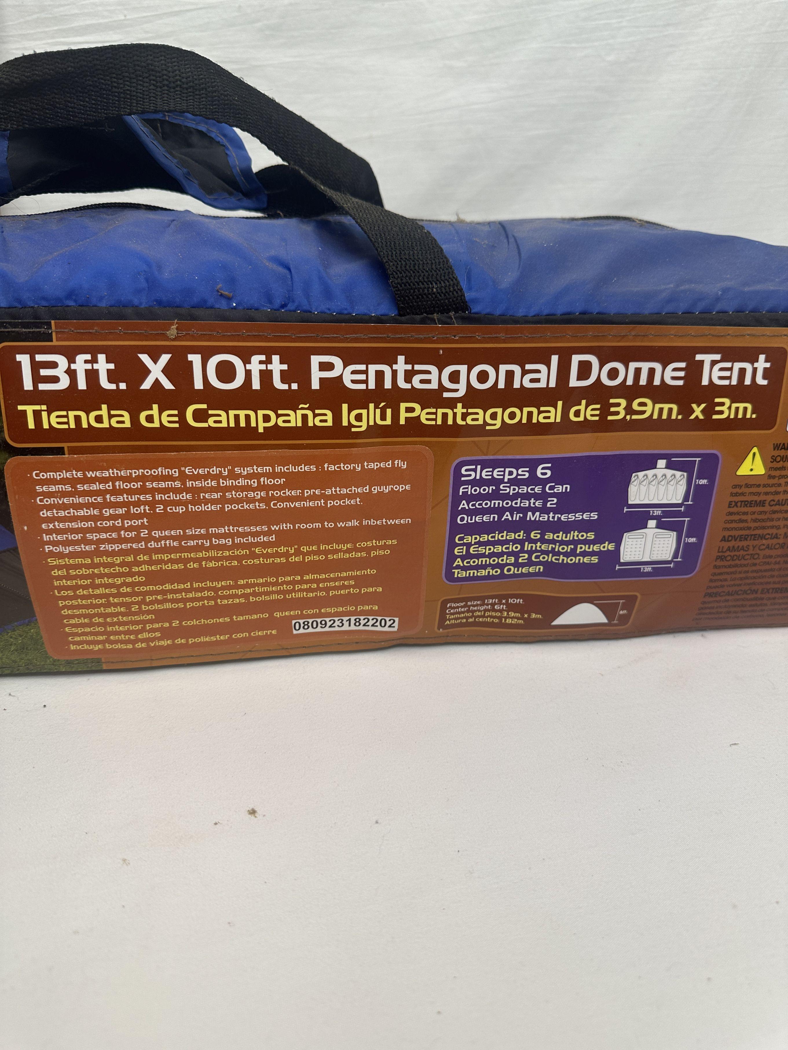 OZARK TRAIL 13ft X 10ft Pentagonal Dome Tent