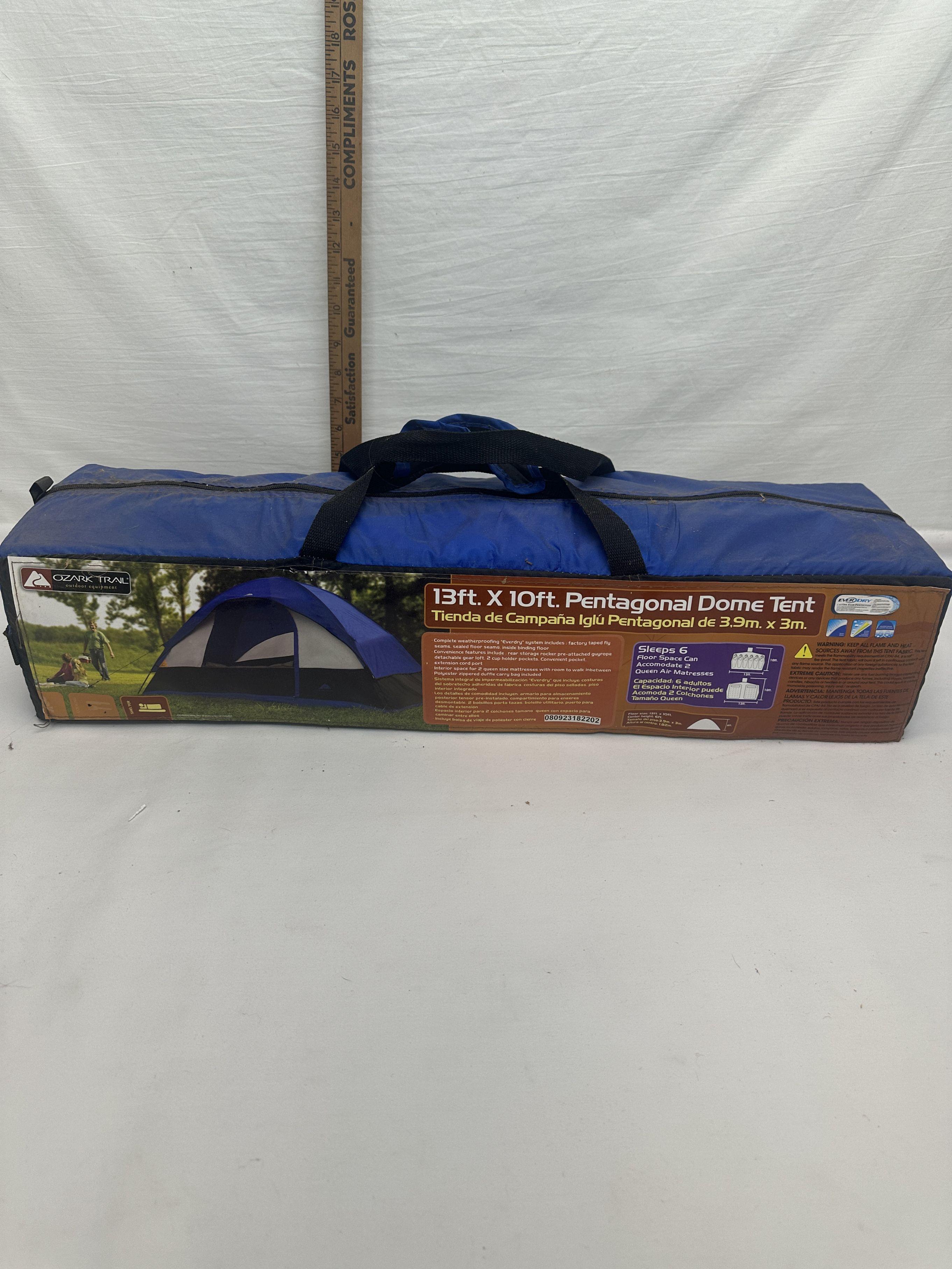 OZARK TRAIL 13ft X 10ft Pentagonal Dome Tent