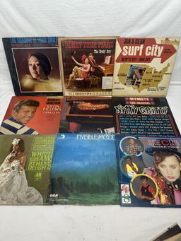 (9) Vintage Vinyl Records