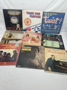 (9) Vintage Vinyl Records