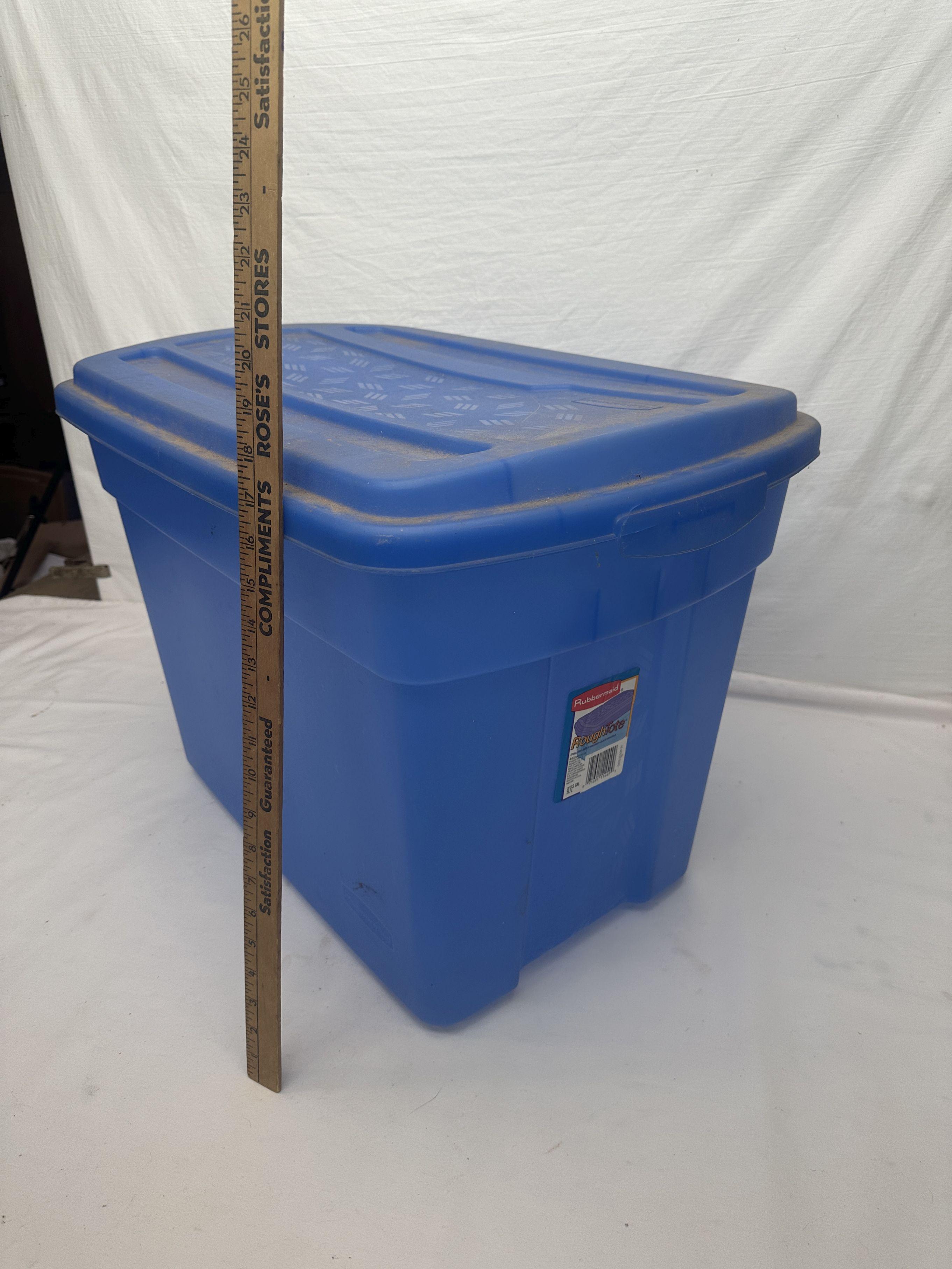 Rubbermaid Rough Tote 20 Gallon Lidded Tote (Local Pick Up Only)