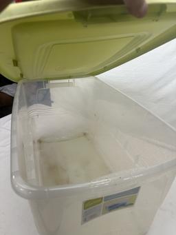 Real Organized 31 Gallon Lidded Tote (Local Pick Up Only)